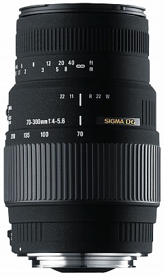 70-300mm/4.0-5.6 DG Macro Canon  nero