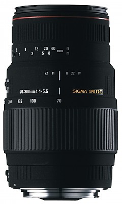 70-300mm/4.0-5.6 DG APO Canon  nero
