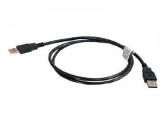 Kabel / 1 m USB 2.0 A Male/A Male Black