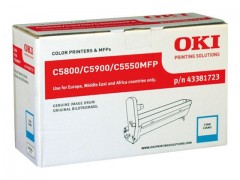 OKI Bildtrommel cyan fr C5800/5900/C555