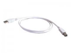 Kabel / 2 m USB 2.0 A/B wht
