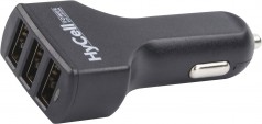 Hycell 3-Port-USB Car-Charger 4.4A
