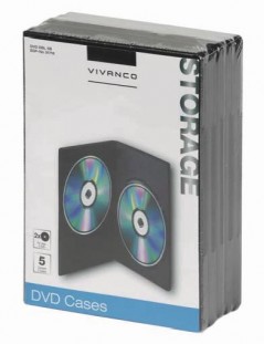 DVD DBL 5B 5 St / Schwarz