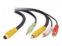 Kabel / 5 m Value S-Video + Audio TO 3 R