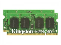 Kingston - DDR2 - 2 GB : 2 x 1 GB - SO D