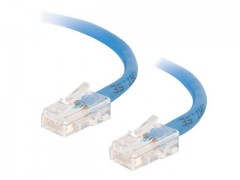 Kabel / 0.5 m Asmbld Xover Blue CAT5E PV