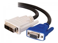Kabel / 5 m DVI A Male TO HD15 FeMale EX
