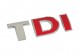 Lampa 3D-Emblem TDI, selbstklebend