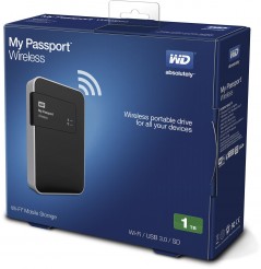 My Passport Wireless 1TB / Schwarz