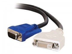 Kabel / 5 m DVI A FeMale TO HD15 male EX