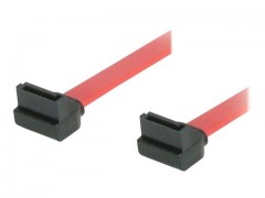 Kabel / 1 m 7-PIN 90 TO 90 Serial ATA