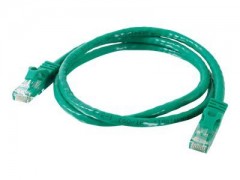 Kabel / 1 m Green CAT6 PVC Snagless UTP 