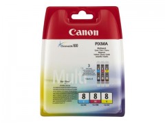 Canon CLI-8 Multipack - 3er-Pack - Gelb,