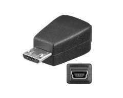 USB Adapter Micro B Stecker auf Mini B Buchse