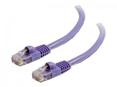Kabel / 1.5 m Mlded/Btd Purple CAT5E PVC