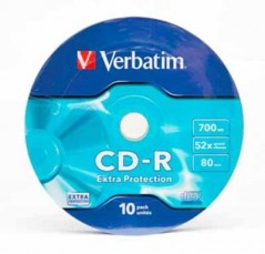 CD-R 52X  Wrap Extra Protection