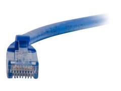 Kabel / 1 m Blue CAT6 PVC Snagless UTP P
