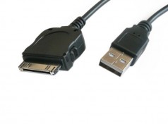 USB Datenkabel und Ladekabel, sw, 1,2 m