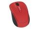 MICROSOFT Maus Wireless Mobile Mouse 3500 / rot / 