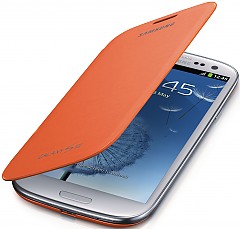 Galaxy S3 Flip Cover / Orange