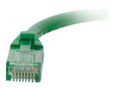 Kabel / 2 m Mlded/Btd Green CAT5E PVC UT