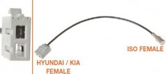 Antennenadapter HYUNDAI/KIA Buchse - ISO Buchse